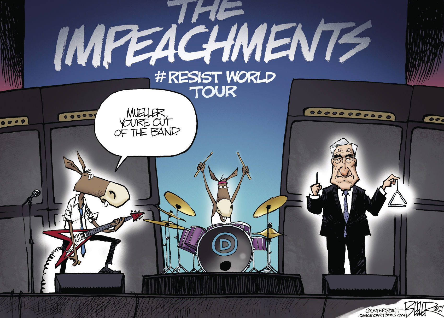 Mueller kicked out of the band